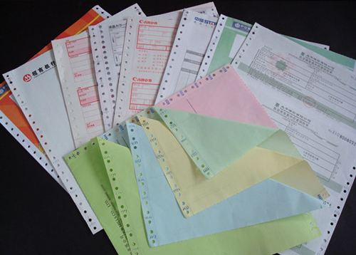 印刷票据纸